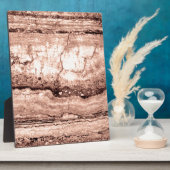 Zand Dune Granite, geelbruine steensteen Fotoplaat (Zijkant)