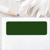 ZAND EN BEACH SOLID DARK FOREST GROEN ACHTERGROND ETIKET (Insitu)