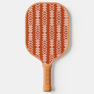 Zand en Klei Geometrisch Boho Design Pickleball Paddle