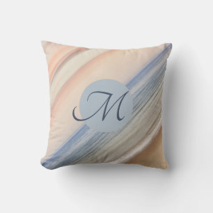 Zand en Shore Beach House Monogram Kussen