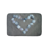 Zand en strand Shell Hart Badmat Rug (Voorkant)