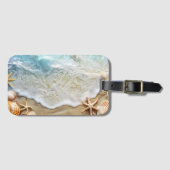 Zand en Zee Bagagelabel (Voorkant (horizontaal))