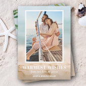 Zand en Zee Beach Feestdagenkaart