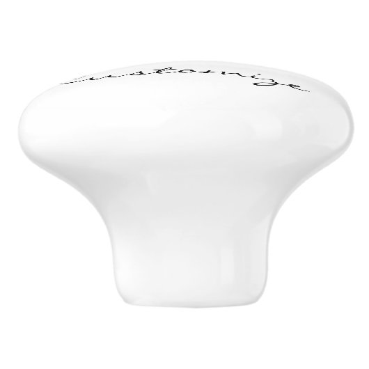 Zand en Zee Beach Mermaid Thunder_Cove Keramische Knop (Zijkant)