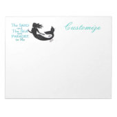 Zand en Zee Beach Mermaid Thunder_Cove Notitieblok (Voorkant)