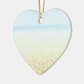 Zand en Zee Calm Coastal Keramisch Ornament (Links)