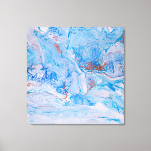 Zand en Zee Canvas Afdruk