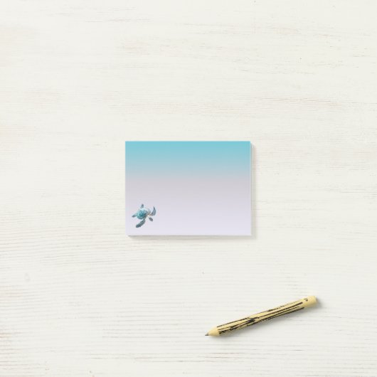 Zand- en Zee-draaibanken Post-it® Notes (Op bureau)