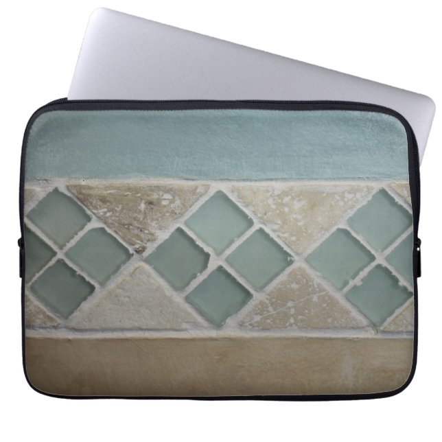 Zand en Zee Laptop Sleeve (Voorkant)