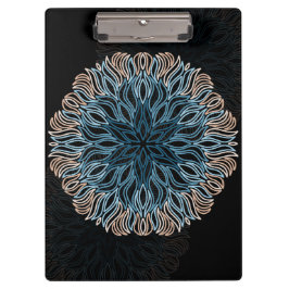 Zand en Zee Mandala Klembord