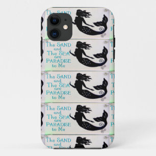 Zand- en zee-mobiele telefoonbehuizing iPhone 11 hoesje