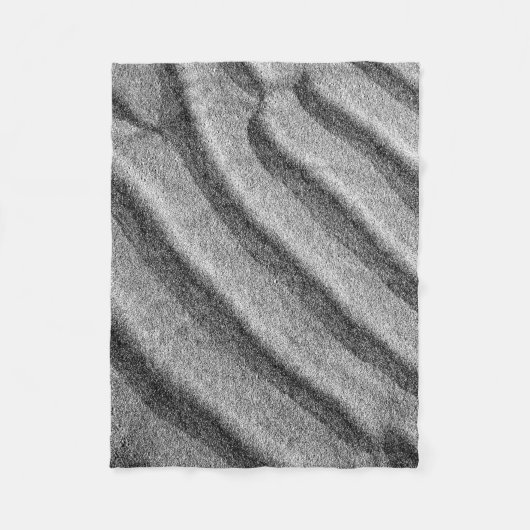 Zand Fleece Deken (Voorkant)