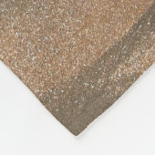 Zand Fleece Deken (Hoek)