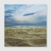 Zand in het strand magnetische kaart (Voorkant)