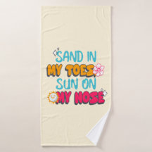 Zand in mijn tenen, zon op mijn neus