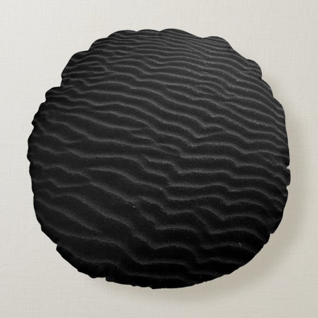 Zand Rond Kussen (Voorkant)