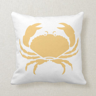 zand tan KRAB WIT kussen