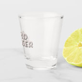 Zandbagger borrelglas shot glas (Rechts)