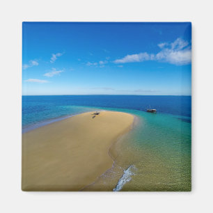 Zandbalk en -band   Ibo Island, Mozambique Magneet