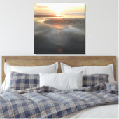 Zandcirkel Canvas #1 Afdruk (Insitu (Slaapkamer))