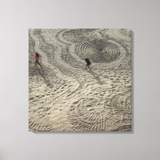 Zandcirkel Canvas #3 Afdruk