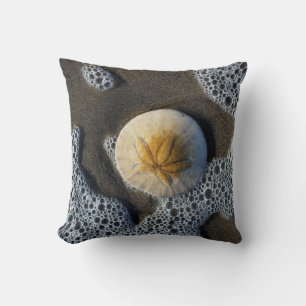 Zanddollar en Surf Beach Photo Accent Pillow Kussen