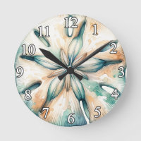 Zanddollar Oceaan Splash Zee Aquarel Bruiloft