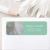 Zanddollar op Jade Etiket (Insitu)