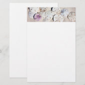 Zanddollars Briefpapier (Voorkant / Achterkant)