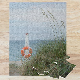 Zandduin Strand Zeegezicht Fotografisch Landschap Legpuzzel