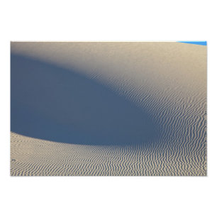 Zandduinen bij White Sands National Monument in 4 Foto Afdruk