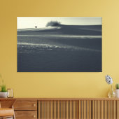 Zandduinen met Yucca Canvas Afdruk (Insitu (Woonkamer))