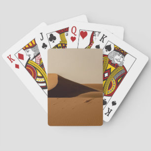 Zandduinen Woestijn Landschap Pokerkaarten