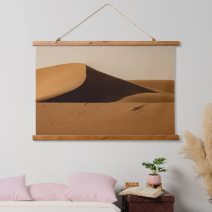 Zandduinen woestijnlandschap hangend wandkleed