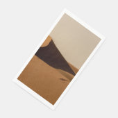 Zandduinen woestijnlandschap servet (Hoek)