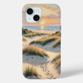Zandduinvoetafdrukken Case-Mate iPhone Case (Achterkant)