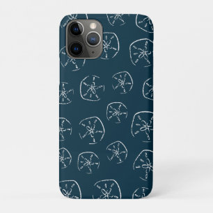 Zandemaissenpatroon Oceaan Blauw iPhone 11 Pro Hoesje
