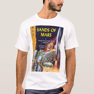 Zanden van Mars, door Arthur C. Clarke_Pulp Art T-shirt