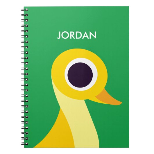 Zander de Duck Notitieboek (Voorkant)
