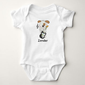 Zander's Rock and Roll Puppy Romper