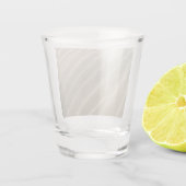 Zandgolven Shot Glas (Achterkant)