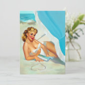 Zandhartspin-up Kaart (Staand voorkant)