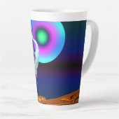 zandheuvel latte mok (Rechterhoek)