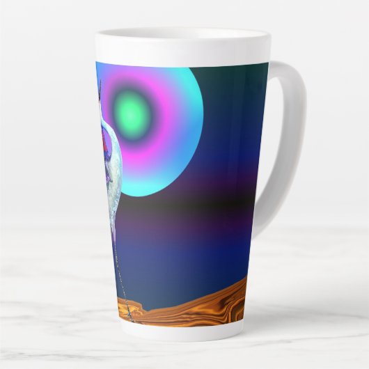 zandheuvel latte mok (Rechterhoek)