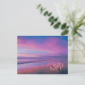 Zandkasteel van de liefde briefkaart (Staand voorkant)