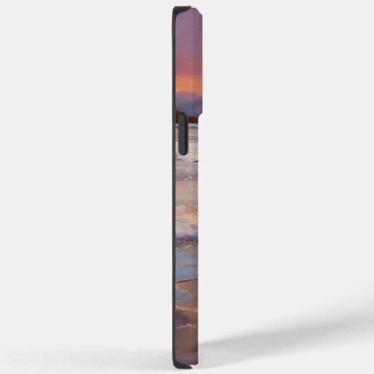 Zandkleurige Australische herdershond op het stran Case-Mate iPhone Case (Achterkant / Rechts)