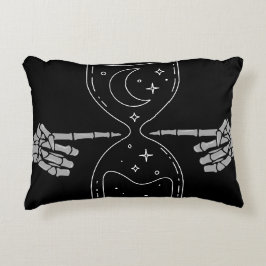 zandloper met doodskussen accent kussen