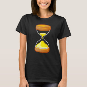 Zandloper Uur Glass 9 T-shirt