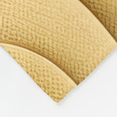 Zandpatroondeken Fleece Deken (Hoek)