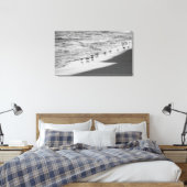 Zandpiers Canvas Afdruk (Insitu (Slaapkamer))